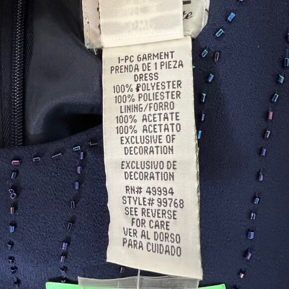 R&M Richards Deep Blue Maxi Dress - Picture 8 of 10